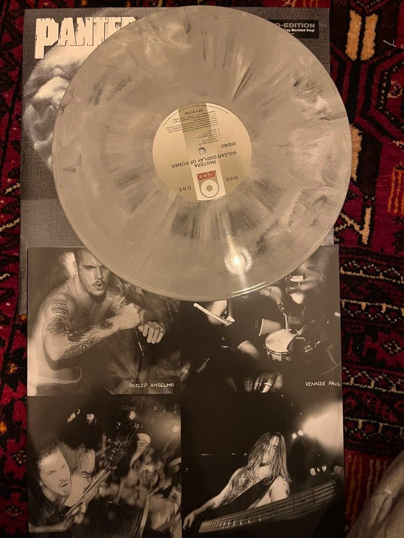 Pantera Vulgar Display of Power Limited Edition Vinyl Record Remastered Color LP | Japansoundstore