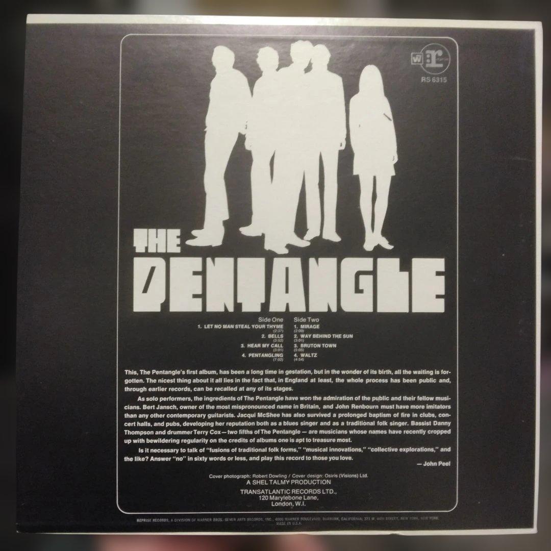 The Pentangle 1968 US LP Reprise 2-Color Vinyl Record Excellent Condition | Japansoundstore