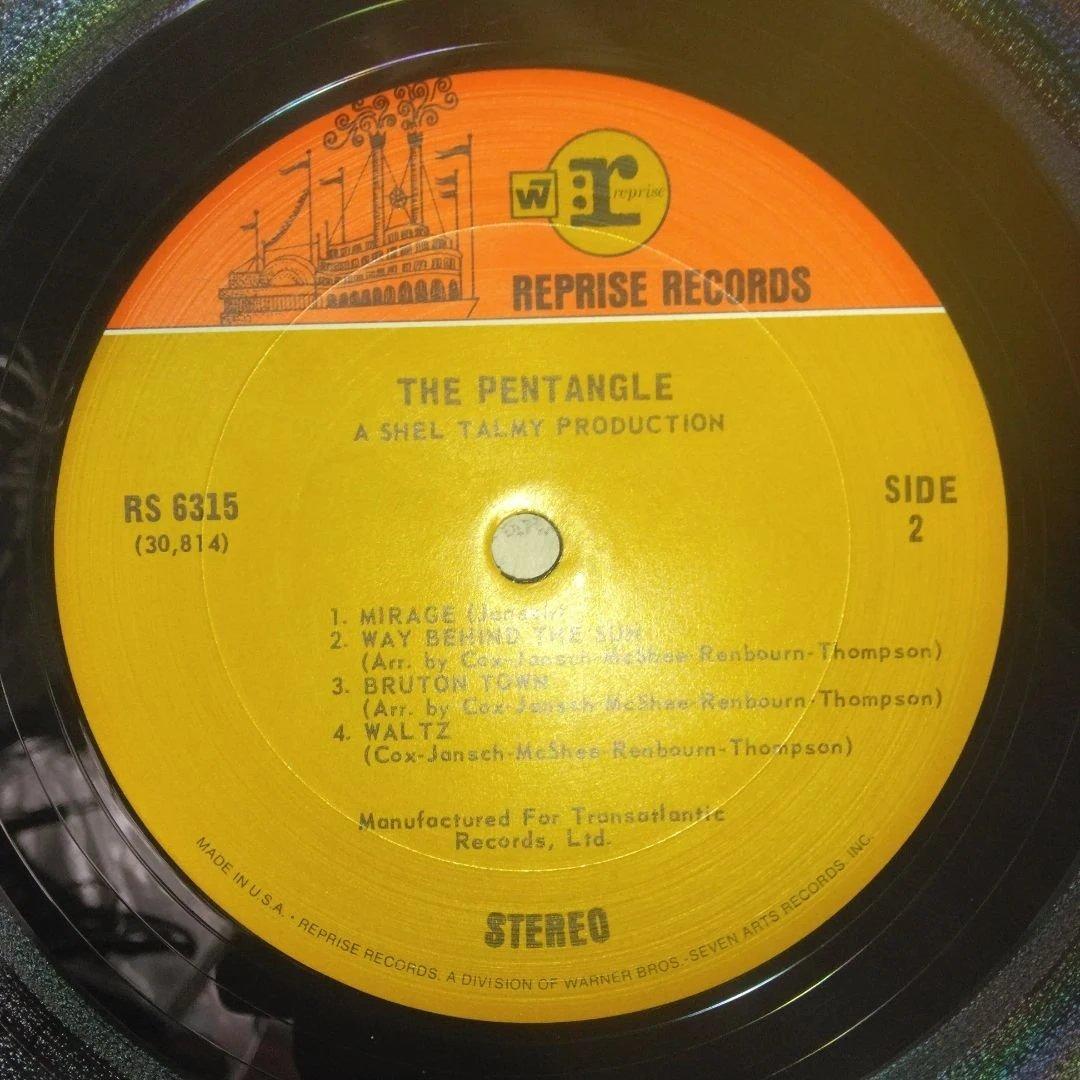 The Pentangle 1968 US LP Reprise 2-Color Vinyl Record Excellent Condition | Japansoundstore