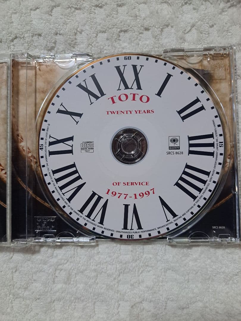 TOTO XX 1977-1997 Japan CD Compilation Unreleased Tunes 1998 Sony Records