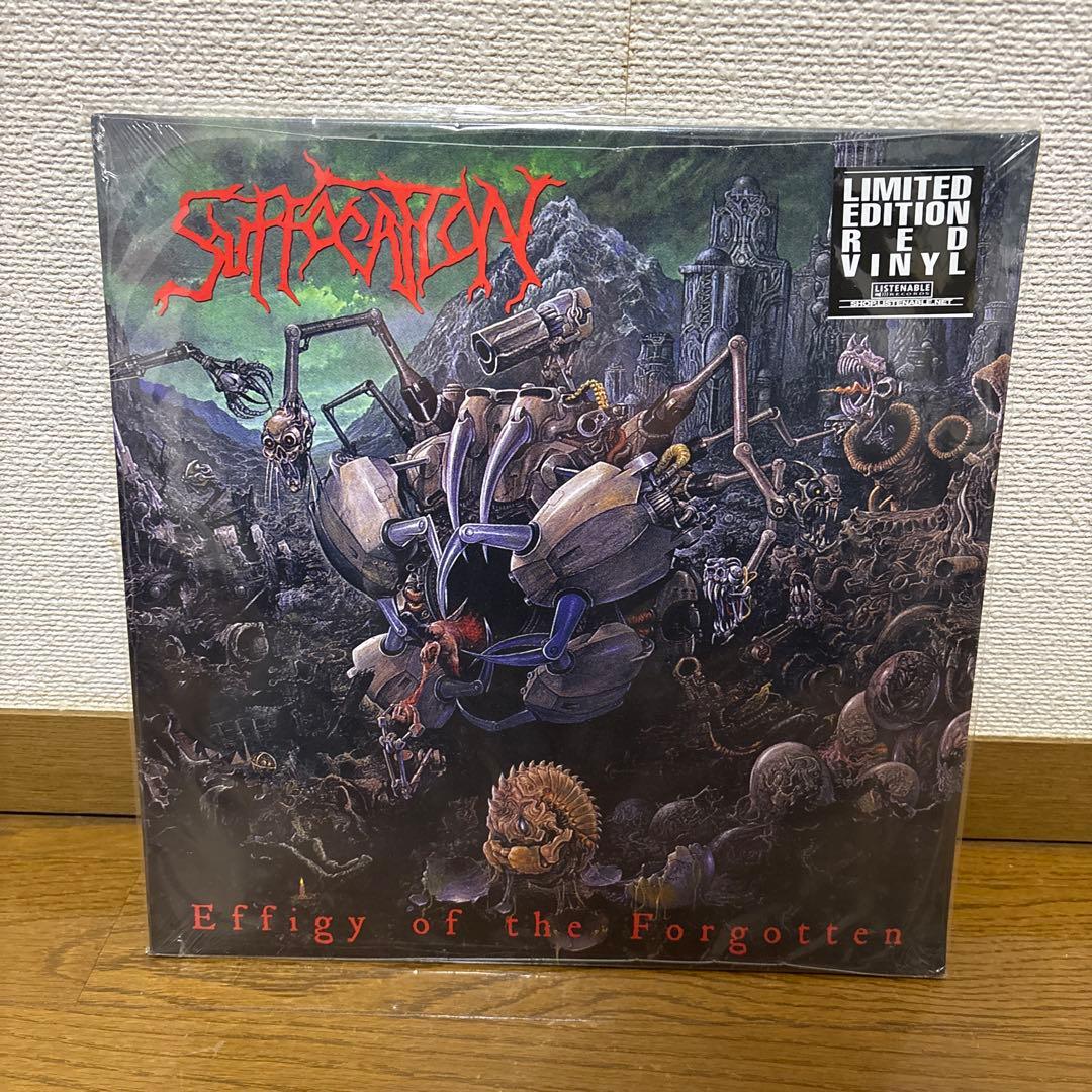 Suffocation - Effigy Of The Forgotten Vinyl LP Limited Edition Red Vinyl
