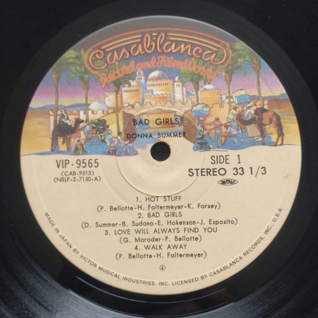 Donna Summer Bad Girls 2LP Vinyl Disco Soul Vinyl Record Used | Japansoundstore