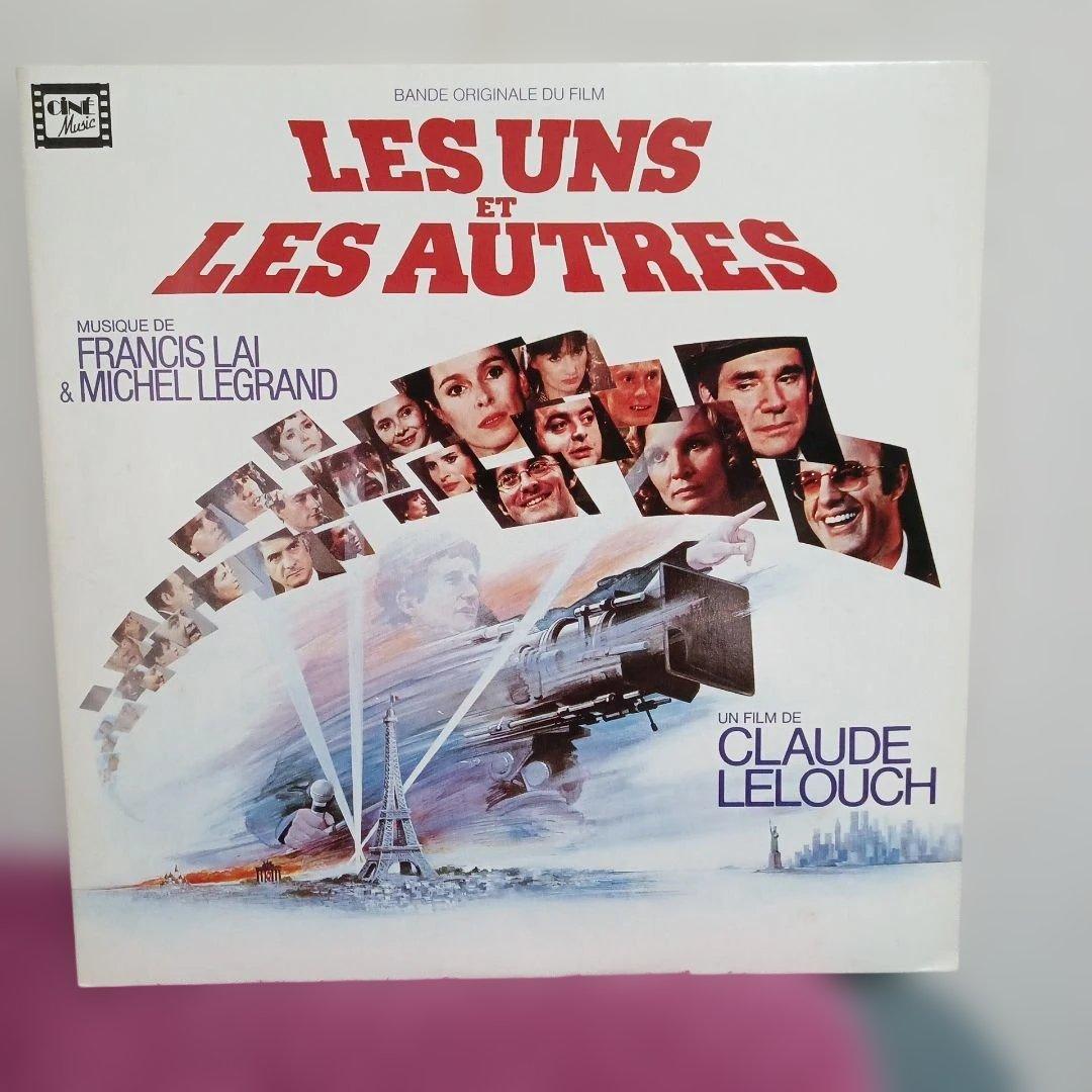 Les Uns Et Les Autres Soundtrack 2LP Francis Lai Michel Legrand Japan Vinyl