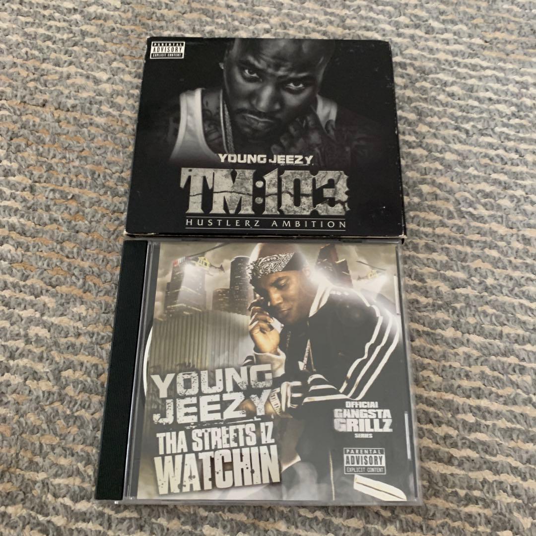 Young Jeezy TM:103 Collector's Edition CD+DVD & Tha Streets Iz Watchin CD Lot