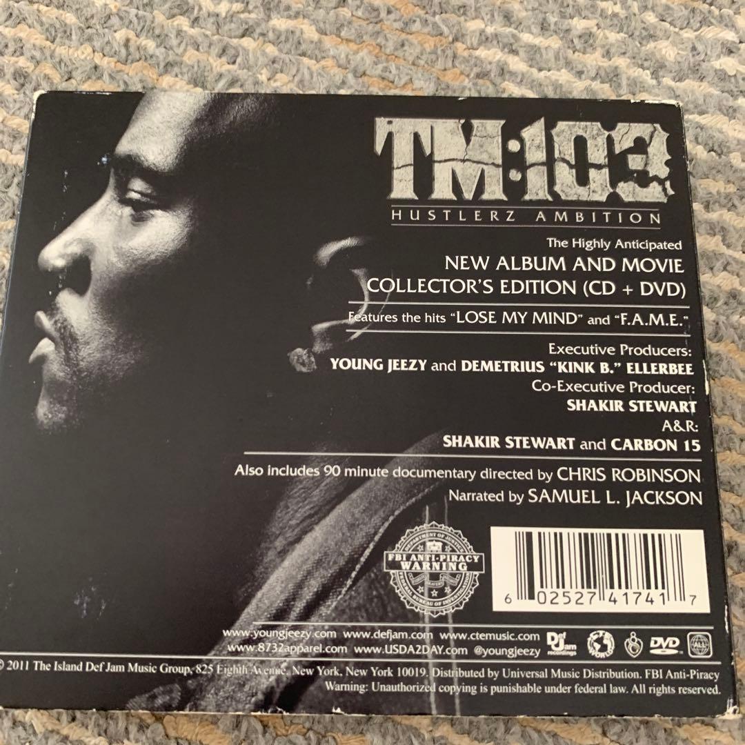 Young Jeezy TM:103 Collector's Edition CD+DVD & Tha Streets Iz Watchin CD Lot