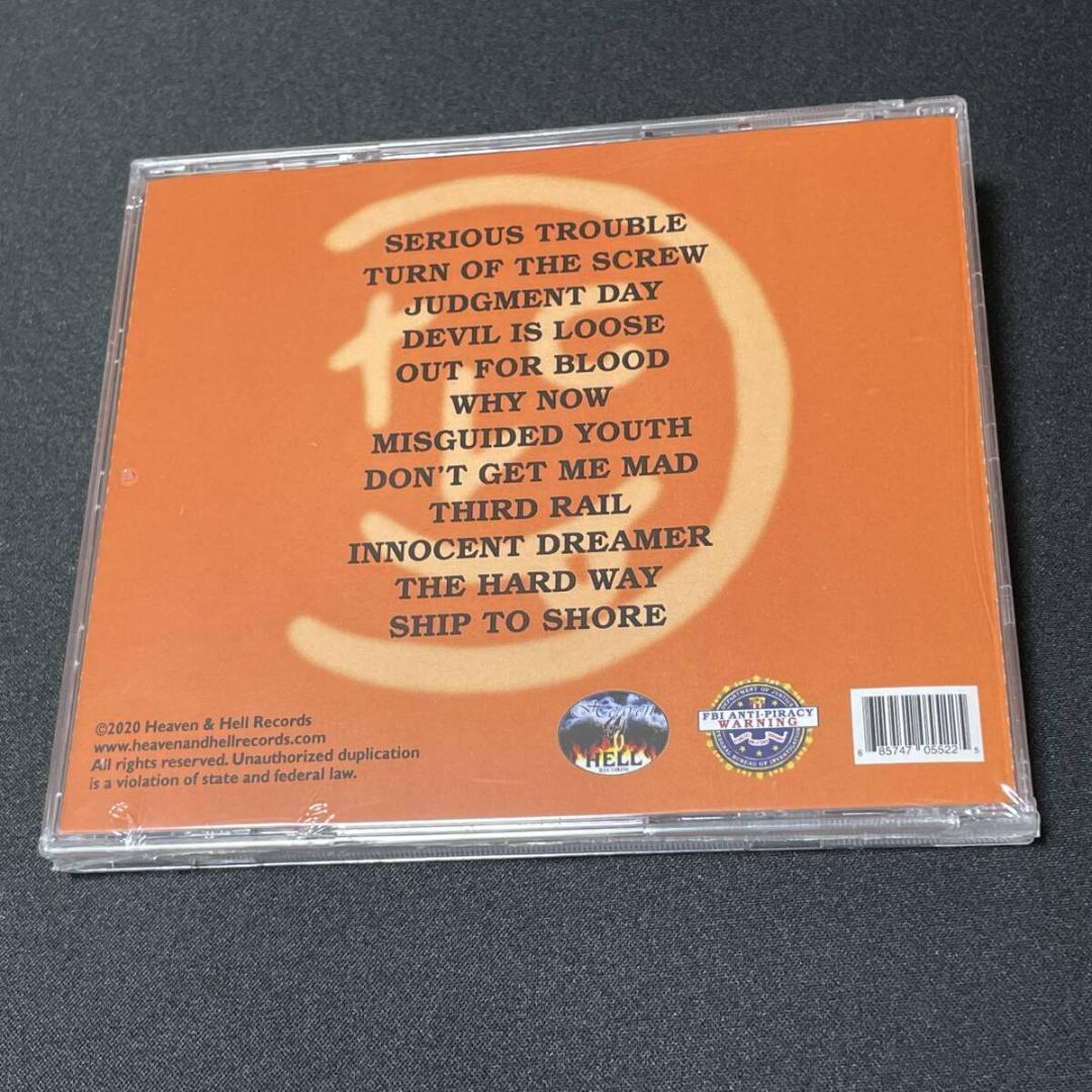 Totally Lost Cause - Serious Trouble CD 2020 Official Reissue Melodic Hard Rock