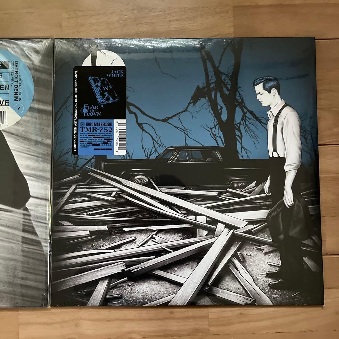 Jack White 3-LP Bundle: Lazaretto & Fear of the Dawn/Entering Heaven Alive Colou