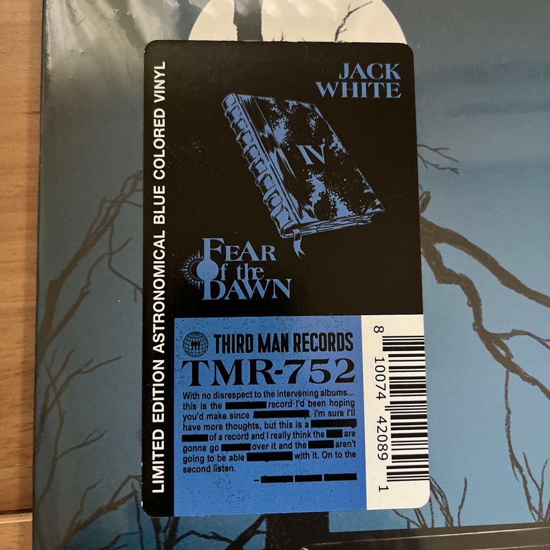 Jack White 3-LP Bundle: Lazaretto & Fear of the Dawn/Entering Heaven Alive Colou