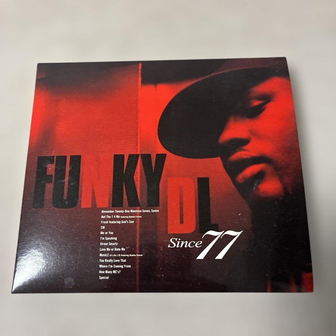 Funky DL - Since 77 CD Japan Press Hip Hop Album with Bonus Track