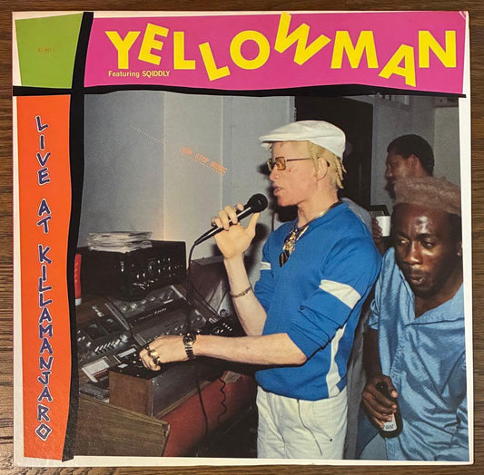 Yellowman - Live At Killamanjaro Vinyl LP 1984 Japan Reggae Dub DJ
