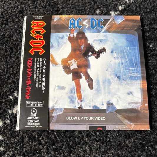 AC/DC Blow Up Your Video CD Japan Paper Sleeve Used Excellent Condition | Japansoundstore