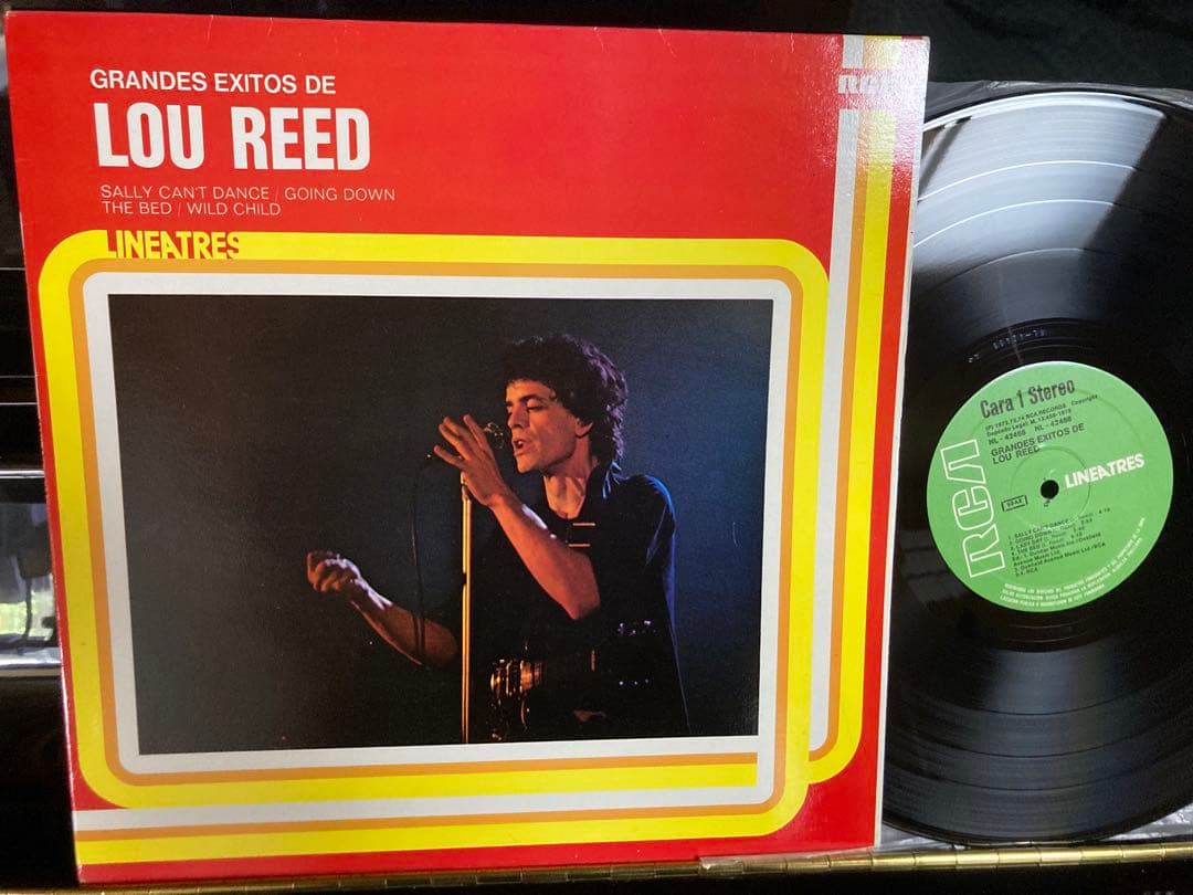 Lou Reed Grandes Exitos De Lou Reed Vinyl LP 1982 Spain Reissue RCA Rock