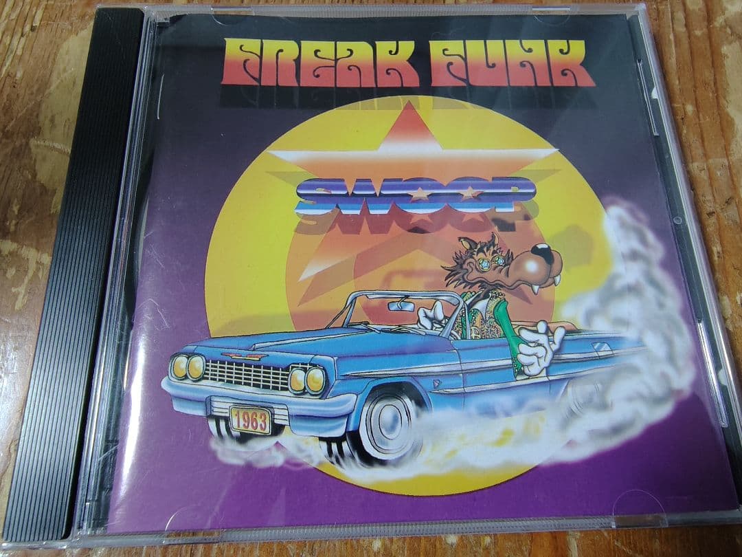 SWOOP Freak Funk CD Japan Press 1998 Orange Records Funky Disco