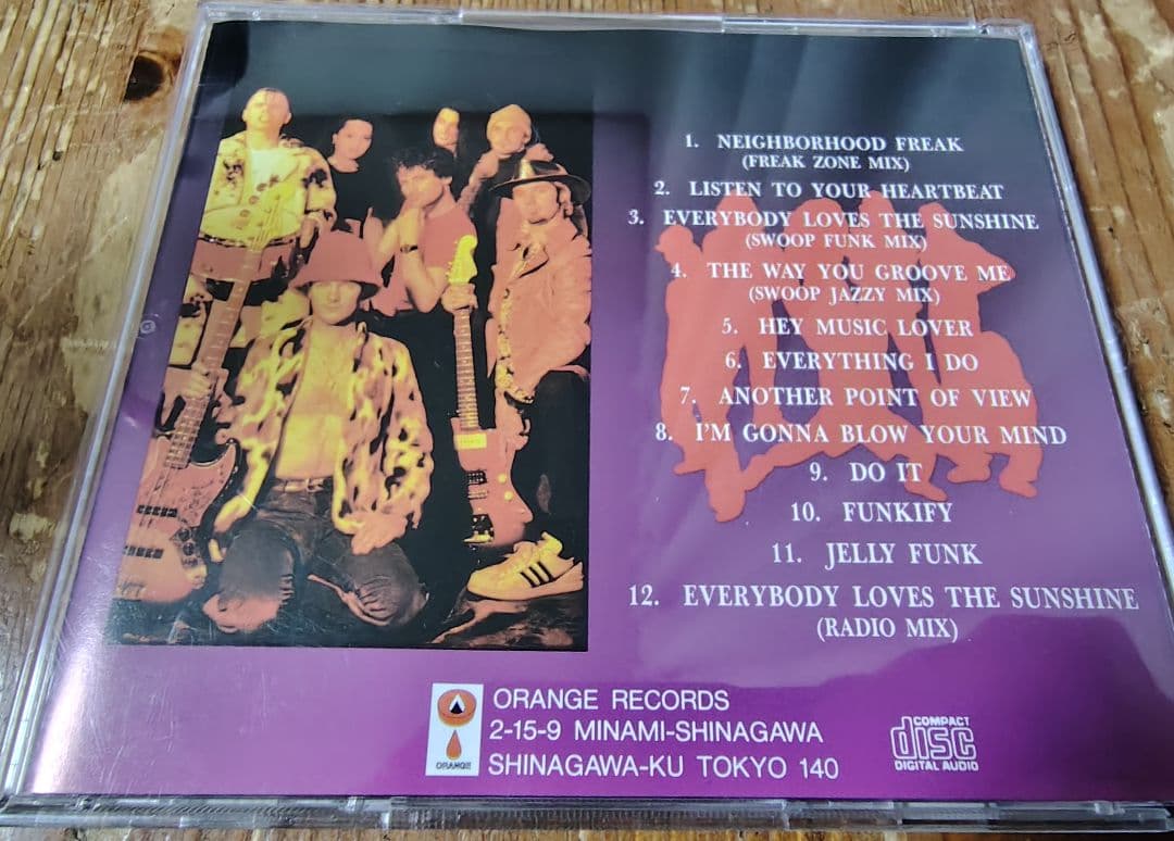 SWOOP Freak Funk CD Japan Press 1998 Orange Records Funky Disco