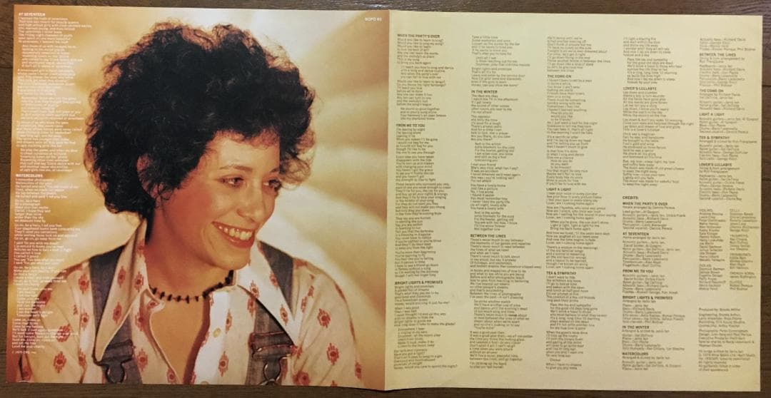 Janis Ian Between The Lines LP Japan Vinyl Record With Obi Liner Notes