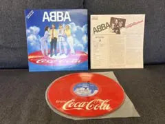 ABBA Slipping Through My Fingers Coca-Cola Promo Red Vinyl LP Japan PD-1005