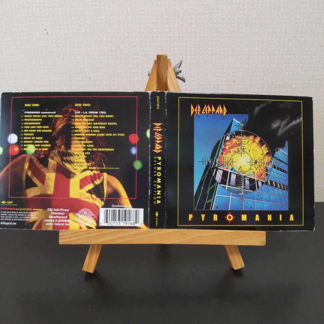 Def Leppard Pyromania Deluxe CD 2-Disc Remastered Live L.A. 1983 Japan Import | Japansoundstore