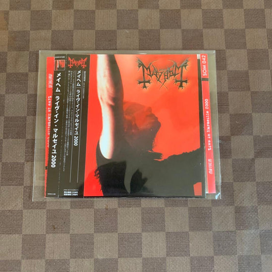Mayhem - Live in Marseille 2000 CD Japan Press Limited Edition 300 Copies OBI