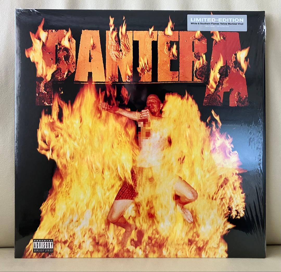 Pantera - Reinventing The Steel LP White & Yellow Marbled Vinyl Limited Edition