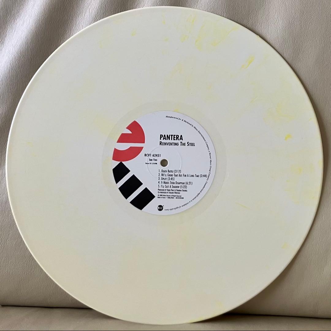 Pantera - Reinventing The Steel LP White & Yellow Marbled Vinyl Limited Edition