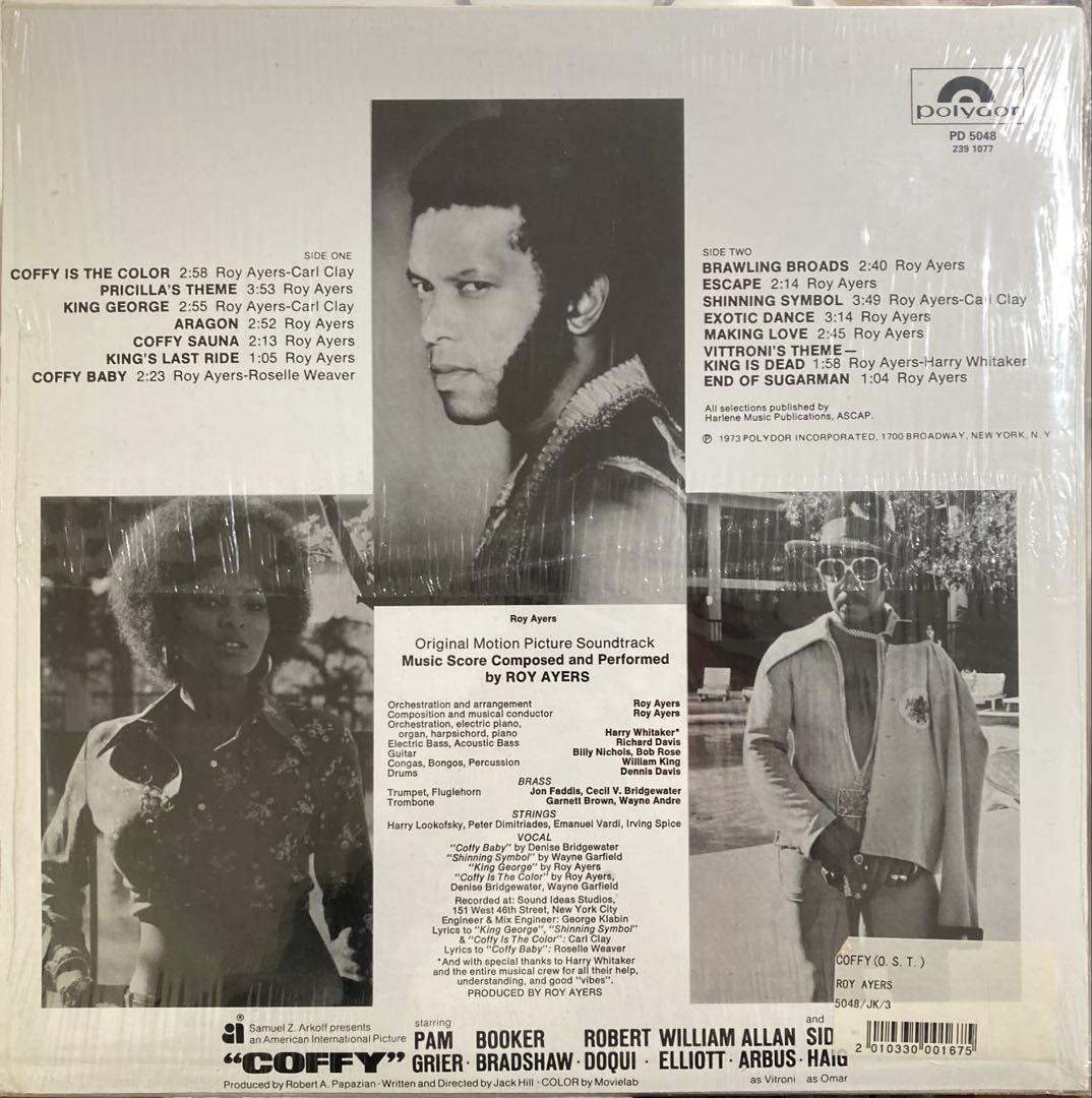 Roy Ayers Coffy OST Jazz Funk Black Soundtrack VG+ Vinyl Record | Japansoundstore