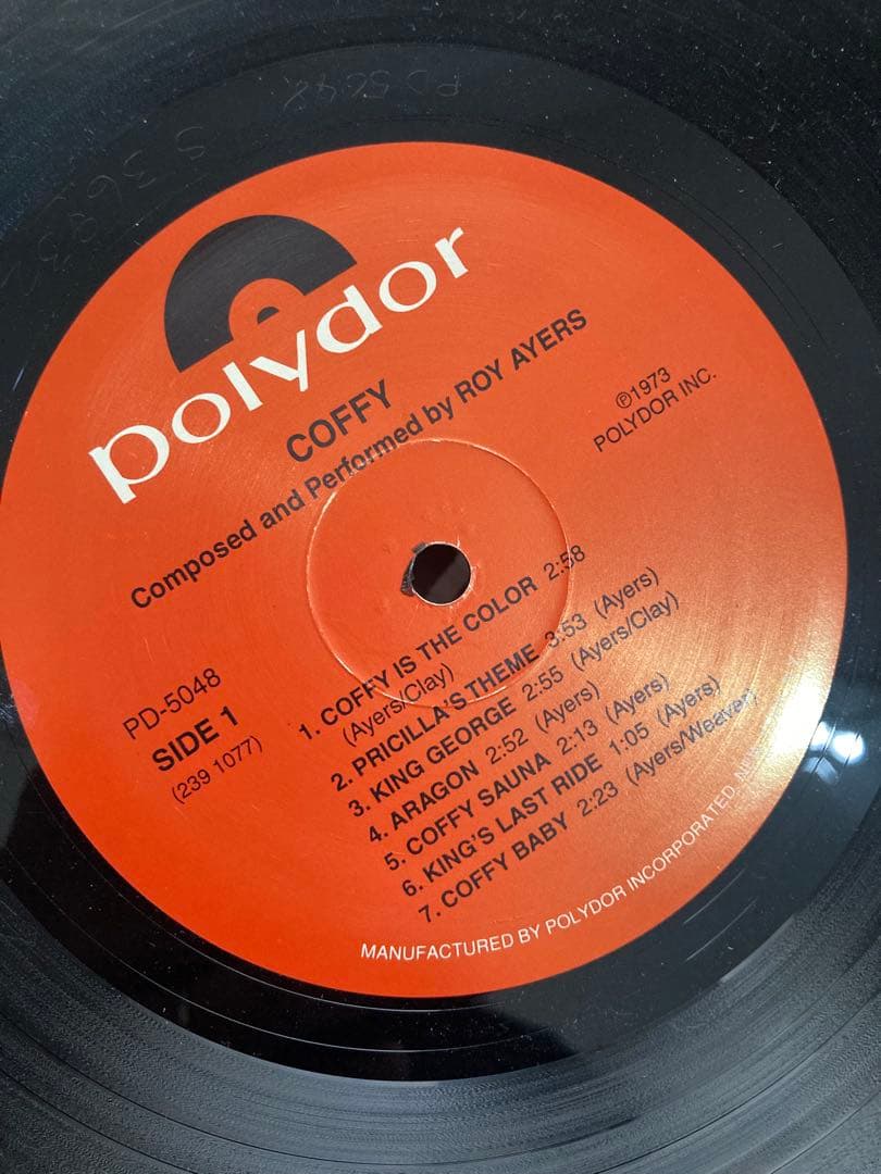 Roy Ayers Coffy OST Jazz Funk Black Soundtrack VG+ Vinyl Record | Japansoundstore