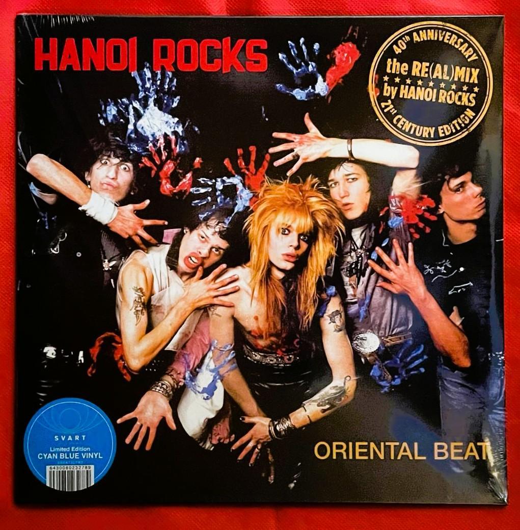 Hanoi Rocks Oriental Beat 40th Anniversary Cyan Blue Vinyl Limited 500 | Japansoundstore