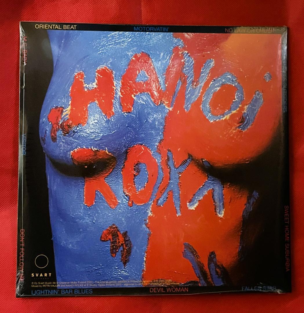 Hanoi Rocks Oriental Beat 40th Anniversary Cyan Blue Vinyl Limited 500 | Japansoundstore