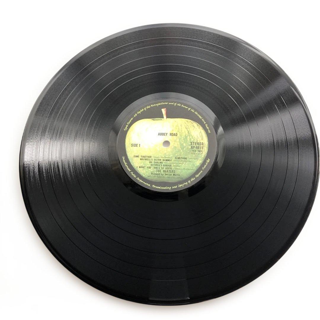 The Beatles Abbey Road Vinyl LP Japan AP-8815 Apple Records Rock Record