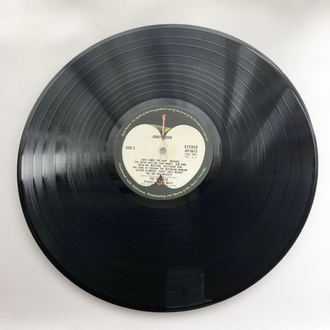 The Beatles Abbey Road Vinyl LP Japan AP-8815 Apple Records Rock Record