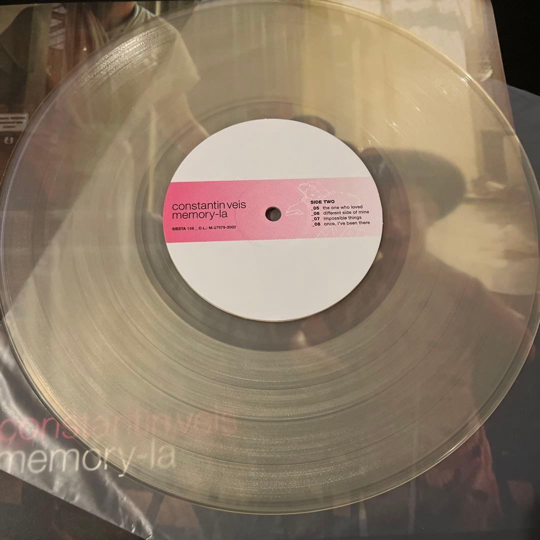 Constantin Veis - Memory-La 10" Clear Vinyl EP Indie Pop Siesta 158