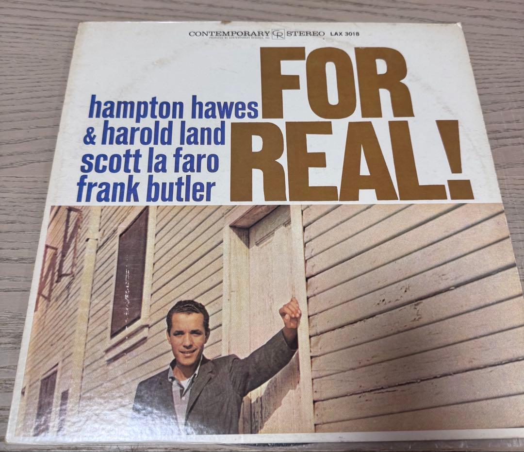 Hampton Hawes For Real LP Blue Note Jazz West Coast Hard Bop Used | Japansoundstore