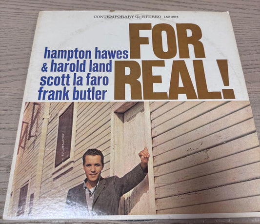 Hampton Hawes For Real LP Blue Note Jazz West Coast Hard Bop Used | Japansoundstore