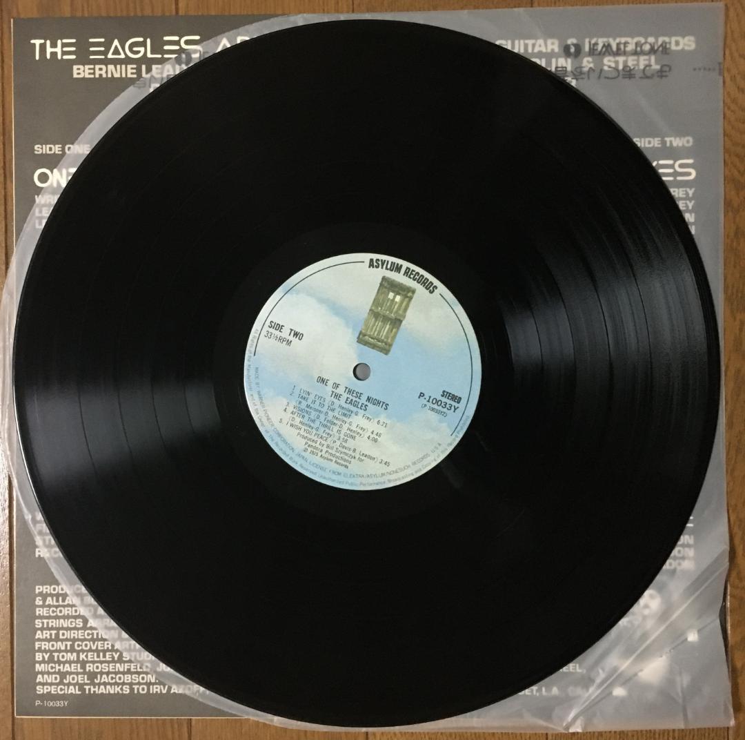 Eagles One Of These Nights LP 1975 Japan Original Pressing Vinyl Record