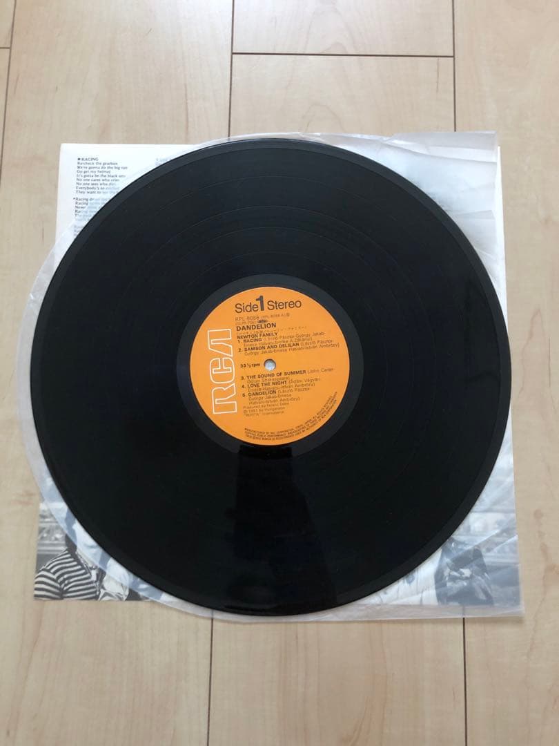 Newton Family - Dandelion LP Japan RCA RPL-8088 w/ Obi Insert Euro Pop Disco