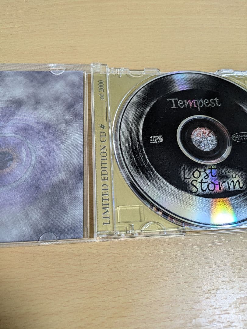 Tempest - Lost in the Storm CD - Millennium Eight Records Limited Edition