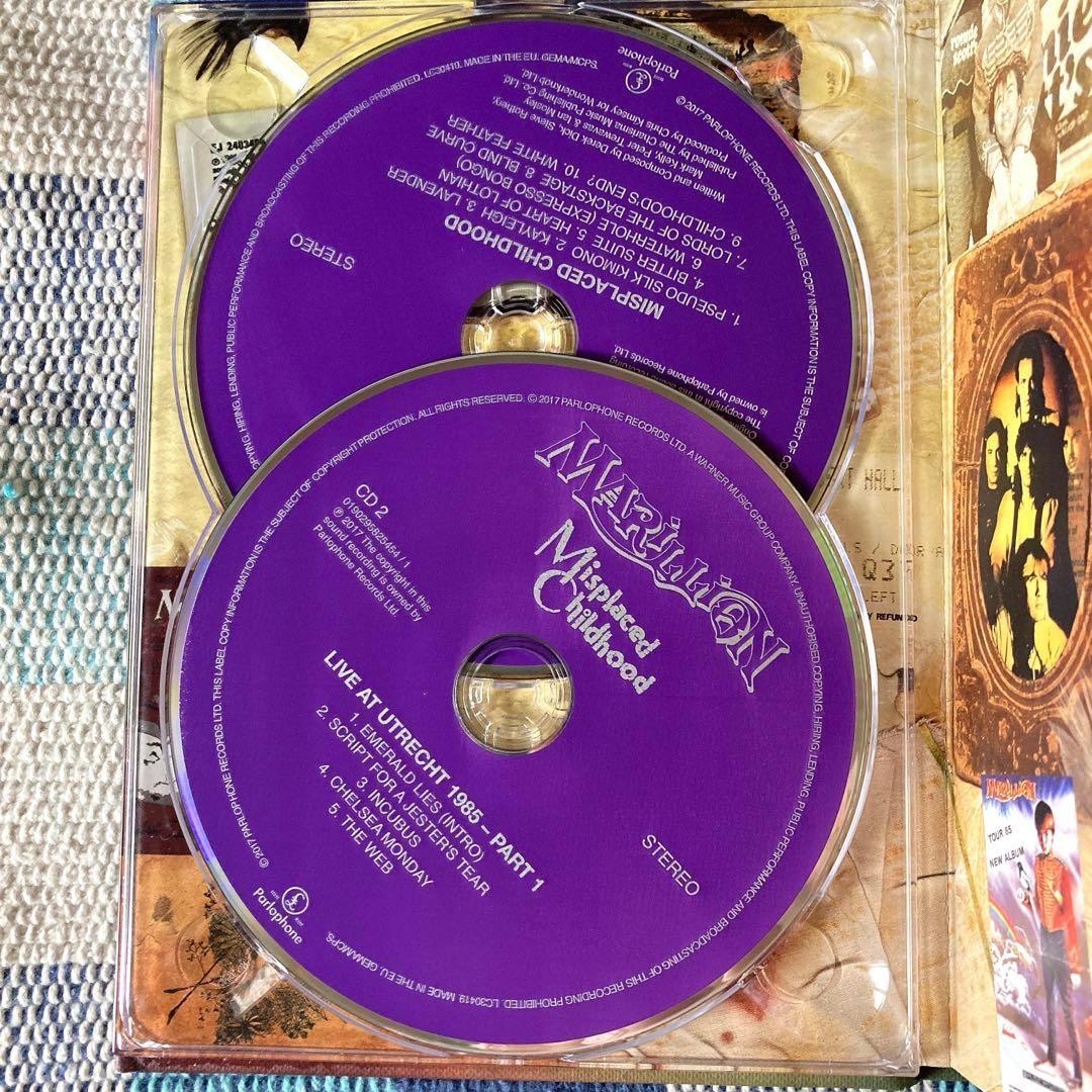 Marillion Signed Misplaced Childhood 4CD BluRay Deluxe Edition Used | Japansoundstore
