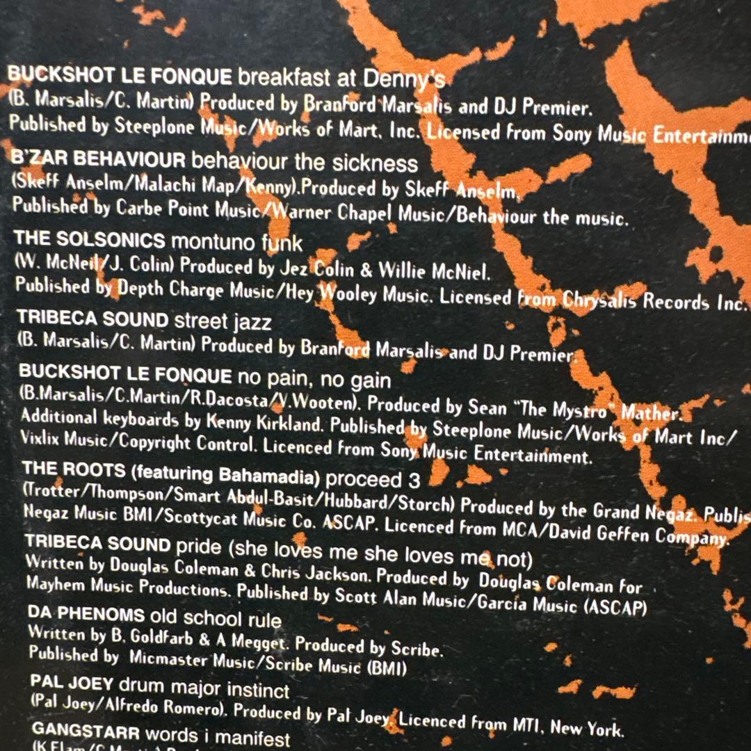 Various - Street Jazz: Where Hip Hop Meets Jazz Vinyl LP 1995 Compilation