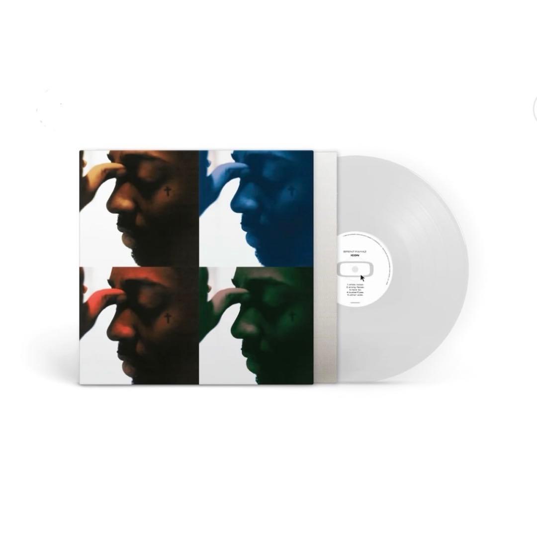 Brent Faiyaz - WASTELAND (ICON) Limited Edition Clear Vinyl LP Record