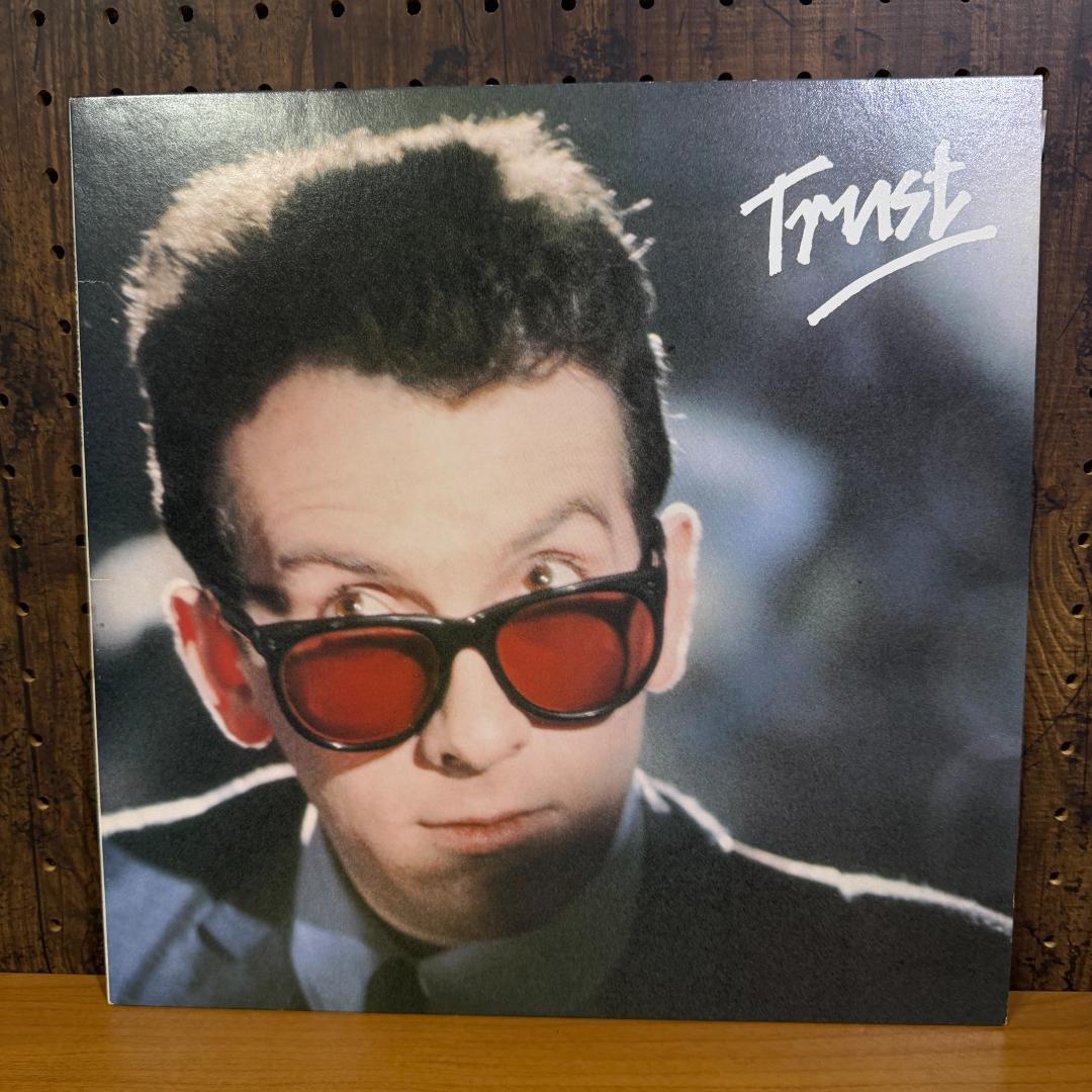 Elvis Costello & The Attractions - Trust Vinyl LP Japan P-10965X New Wave