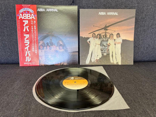 ABBA - Arrival LP Japan Press 1976 Disco Mate DSP-5102 w/ Obi & Inner Sleeve