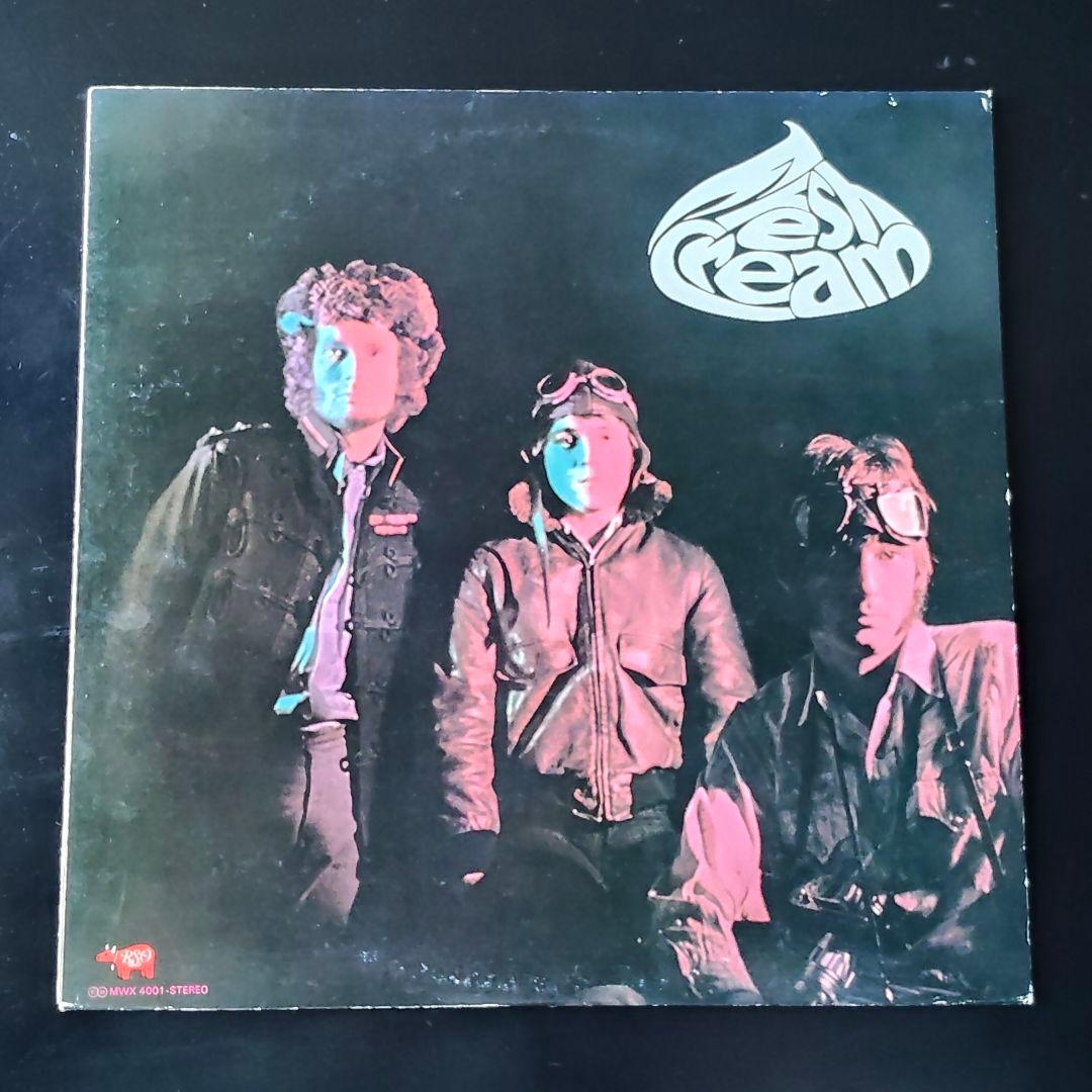 Cream - Fresh Cream LP Japan RSO MWX 4001 w/ Obi Original Rock Classic