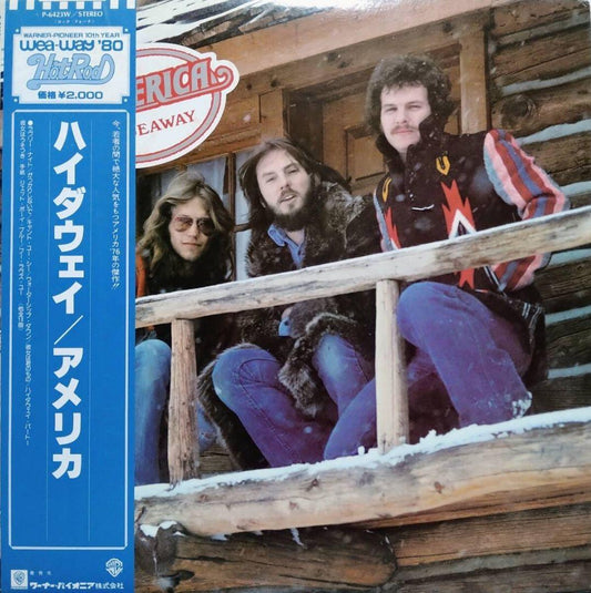 America "Hideaway" Vinyl LP Japan Omovie Record Used | Japansoundstore