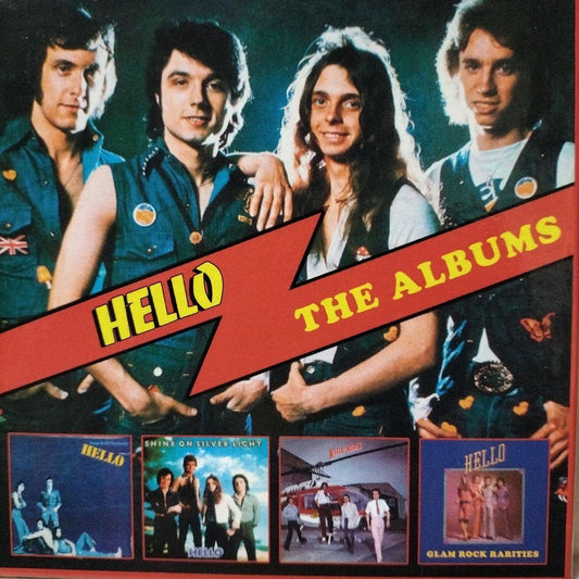 Hello The Albums 4CD Box Set Japan Import Rock Band Compilation Used | Japansoundstore