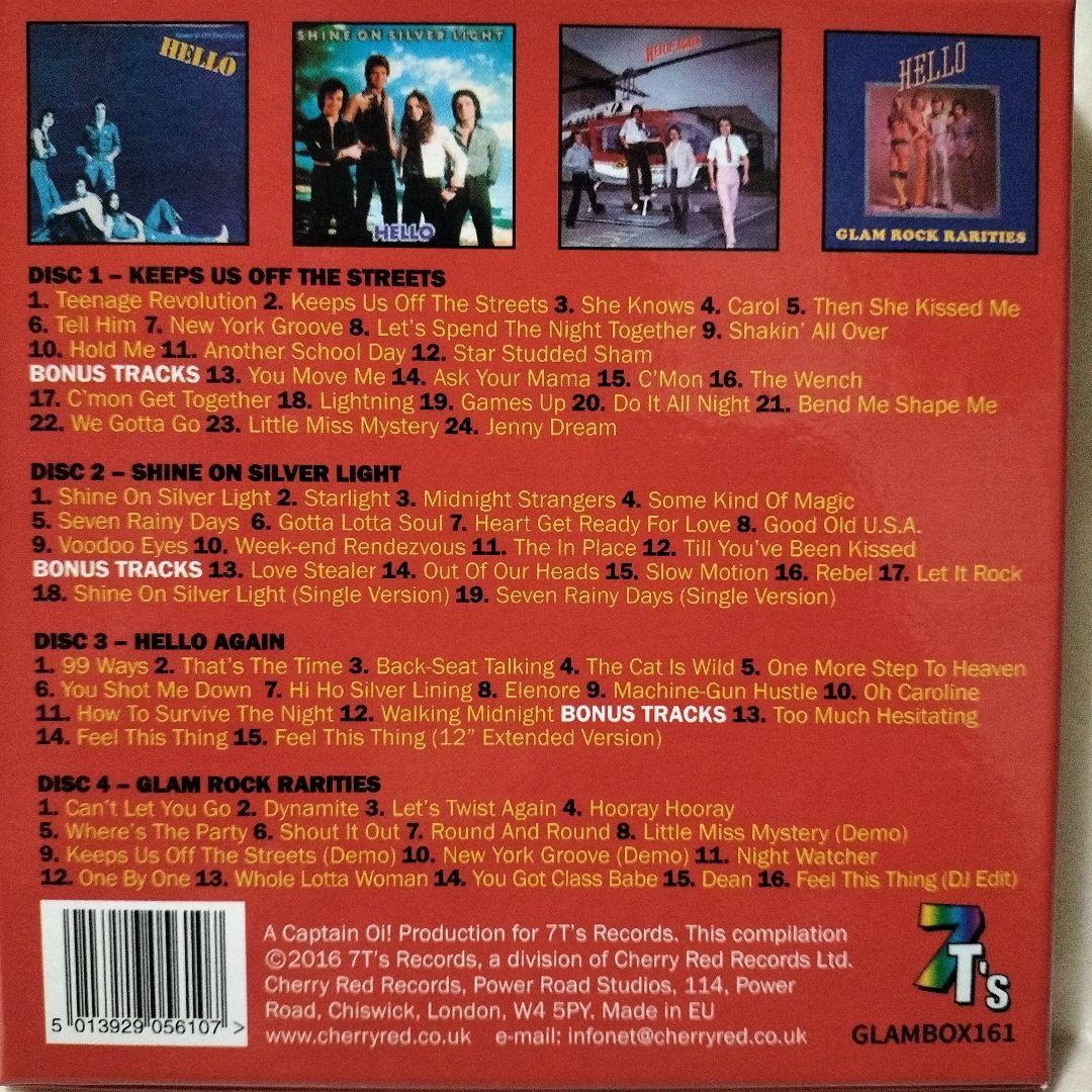 Hello The Albums 4CD Box Set Japan Import Rock Band Compilation Used | Japansoundstore