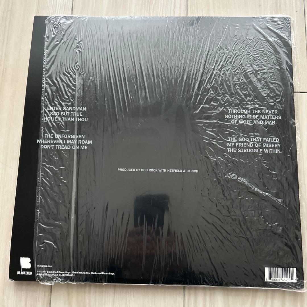 Metallica - The Black Album (Self-Titled) 180g Remastered Vinyl LP Record