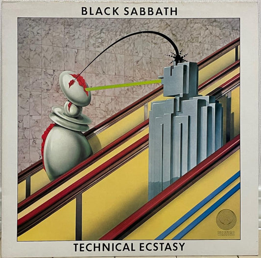 Black Sabbath Technical Ecstasy Vinyl LP 1983 England Pressing Vertigo Hard Rock