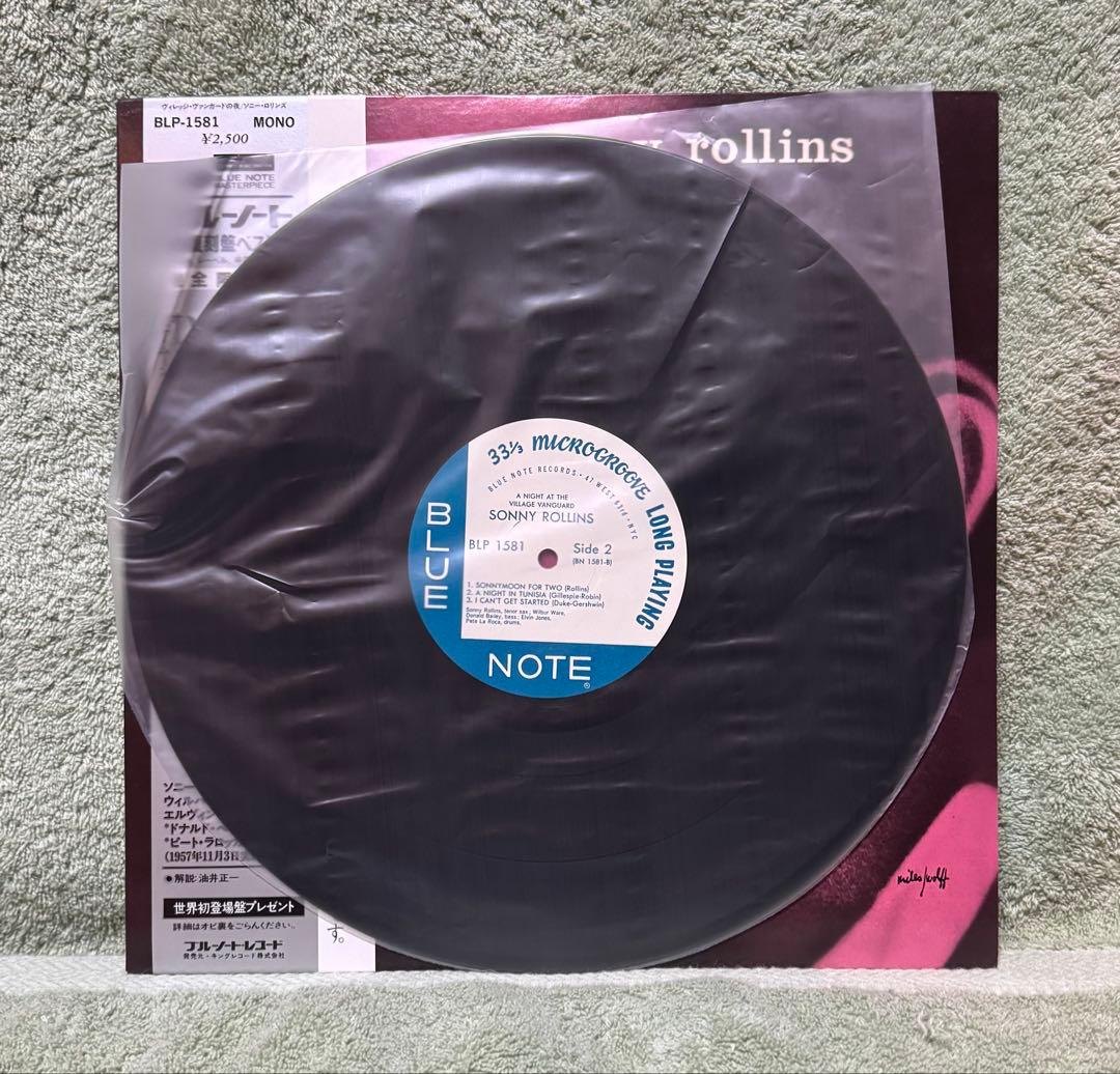 Sonny Rollins Village Vanguard Night LP Blue Note BLP-1581 Mono  OBI | Japansoundstore