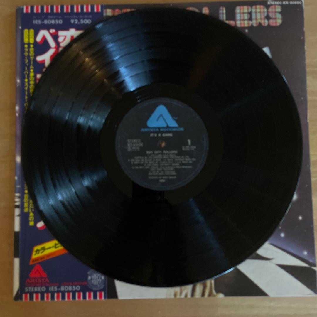Bay City Rollers It's A Game Japan Vinyl LP IES-80850 With Pin-up Poster