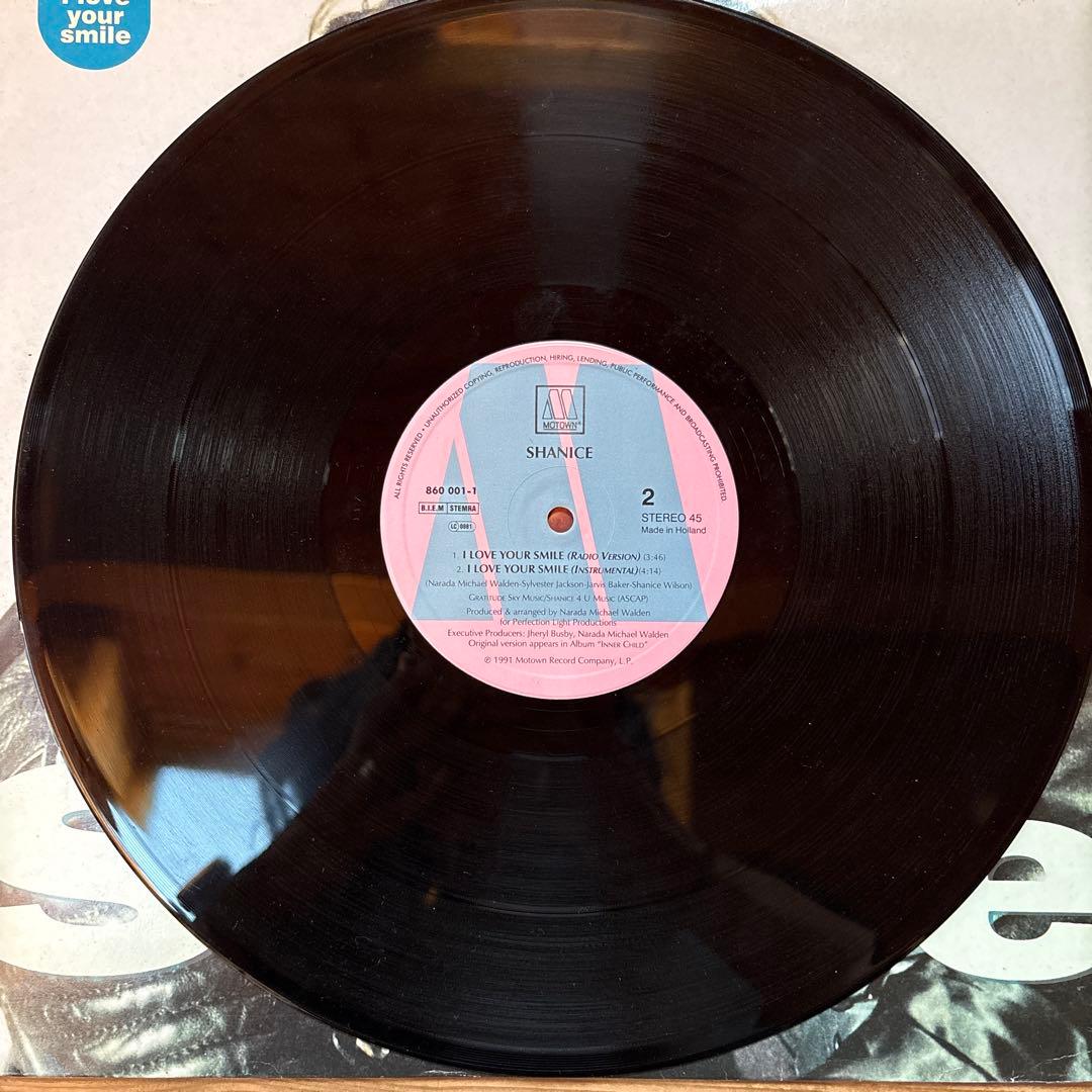 Shanice - I Love Your Smile - 12" Vinyl Single, 1991, Motown, Classic R&B/Pop